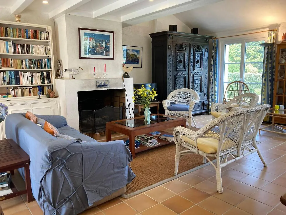 Maison Independante A 200 M De La Plage De Castoul, 4 Chambres, Jardin Clos, Wifi, Bbq, Le Palais - Fr-1-418-3 フランス